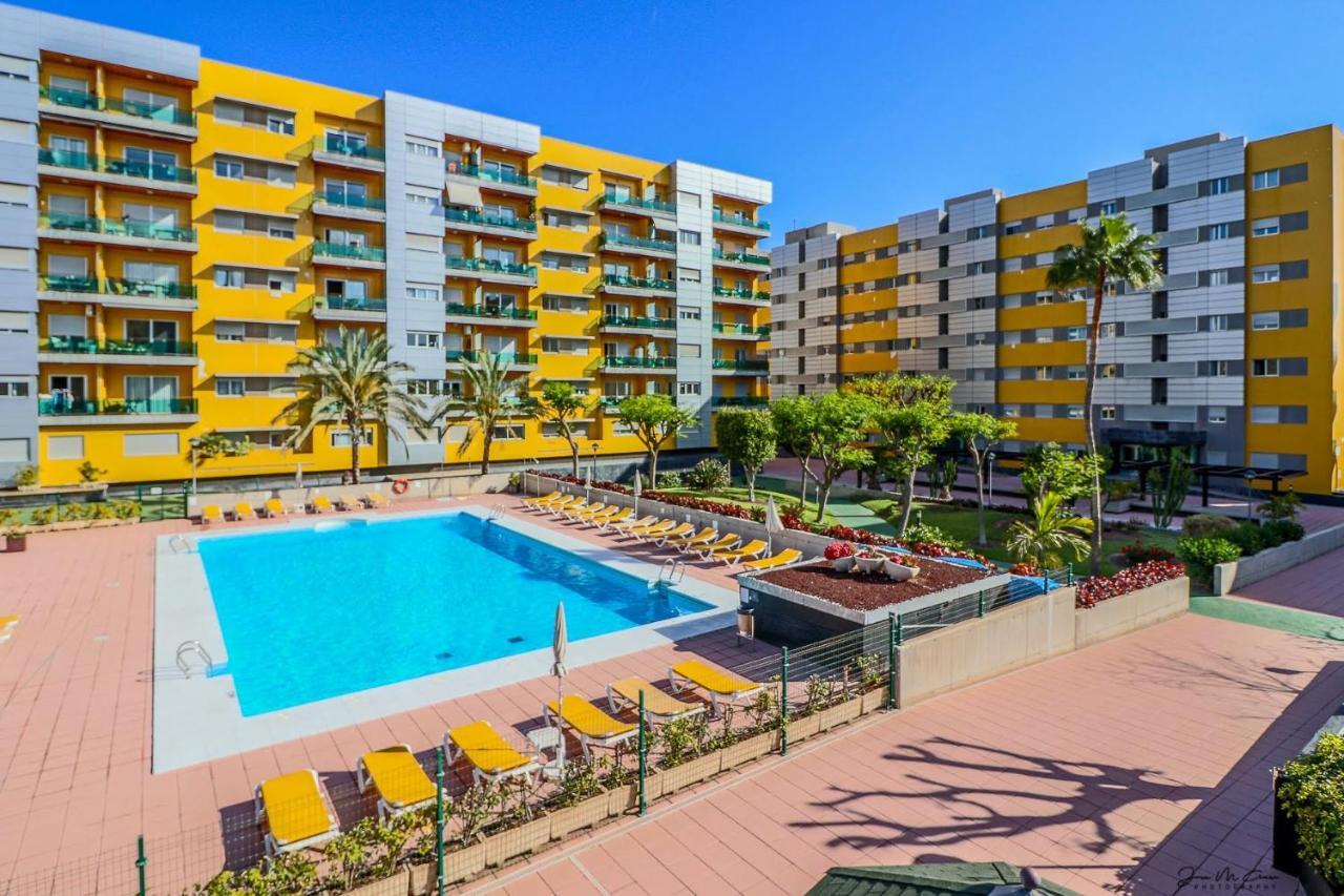 Flatguest Ramblas Golf 6C - Parking + Pool + Gym 라스팔마스 외부 사진